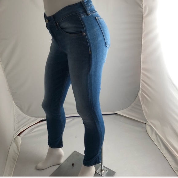 Rag and Bone capri skinny blue jeans in Clean Kilbowie 29 - Picture 2 of 13